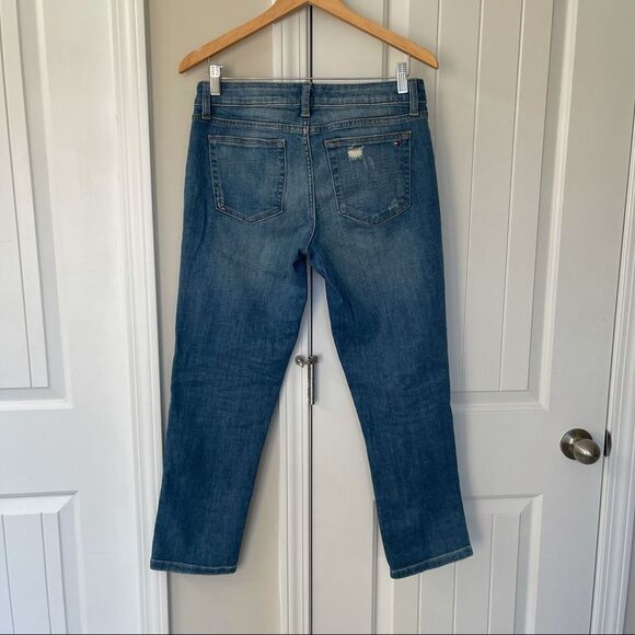 Tommy Hilfiger patchwork boyfriend‎ jeans size 4 - Picture 3 of 7
